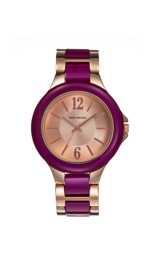 Reloj Morado Mujer Mark Maddox 