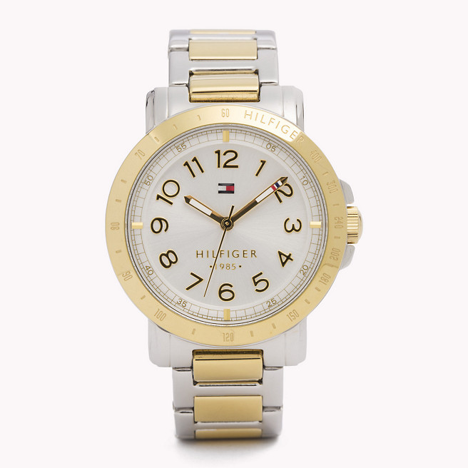 Reloj Mujer Tommy Hilfiger dos tonos (2)