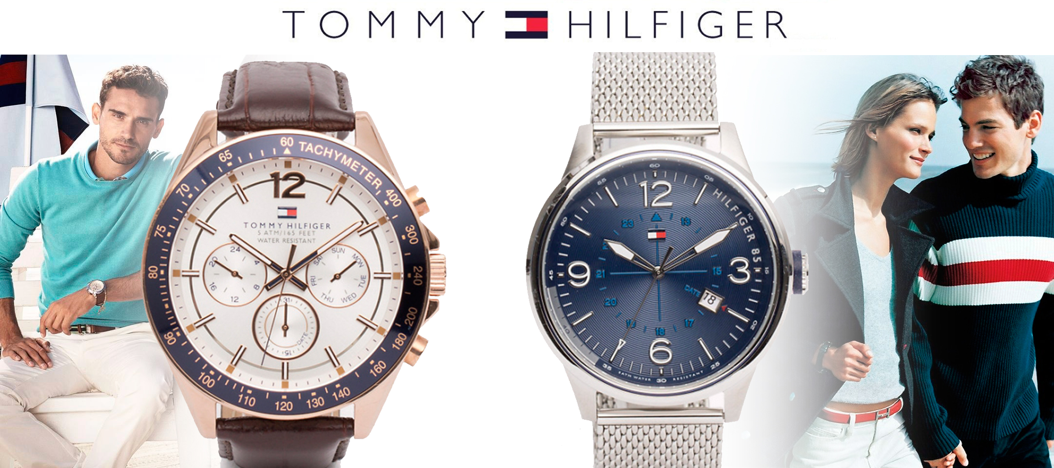 Tommy Hilfiger y sus relojes de hombre para la temporada