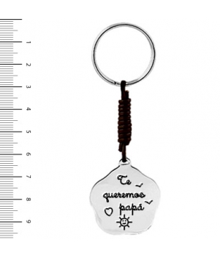 Llavero Personalizado "Te queremos Papá" Llavero Personalizado "Te queremos Papá"