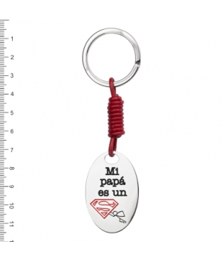 Llavero Personalizado Supermán Día del Padre Llavero Personalizado Supermán Día del Padre